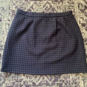 Navy skirt